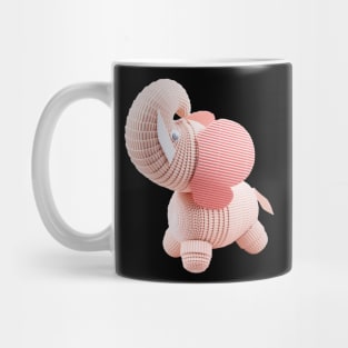 The red elephant Mug